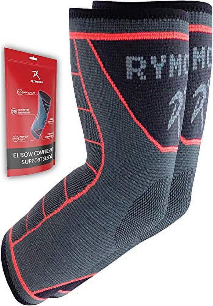 Rymora Fitness Elbow Brace XL, Compression Support Sleeve for