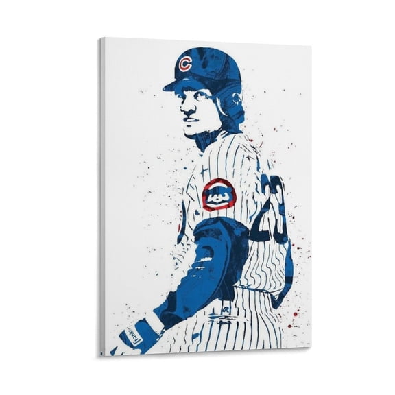 Ryne Sandberg Poster Canvas Wall Art Poster Decorative Bedroom Modern Home Print Picture Artworks Posters 24x36inch(60x90cm)