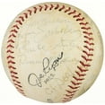 thumbnail image 1 of Ryne Sandberg Pre Rookie 1981 Oklahoma City 89ers Team Signed Baseball JSA COA, 1 of 6