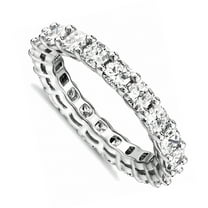 Rynsito 14K Gold Plated Rings with Cubic Zirconia, Stackable Ring for Women, Wedding Band Statement Rings