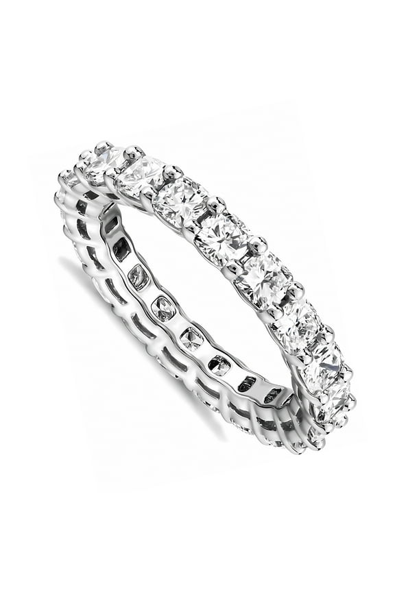 14K Gold Plated Rings with Cubic Zirconia, Stackable Ring for Women, Wedding Band Statement Rings