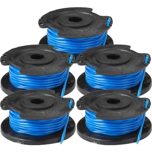 Replacement Spools for Ryobi .o65 Auto Feed Line Spools Trimmer Edger Accessory 5-Pack AC14RL5