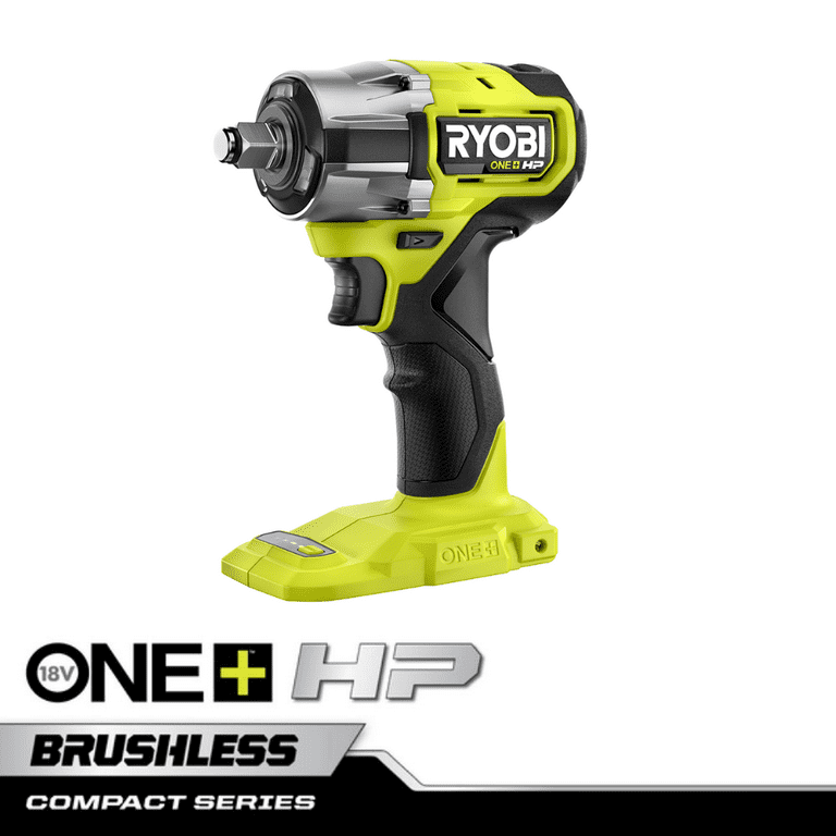 RYOBI ONE+ HP 18V Brushless Compact 1/2
