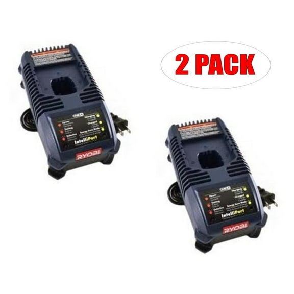 Ryobi 140153004 ONE Plus 18V 1-Hr NiCad Charger (2 Pack) # 140153003-2PK