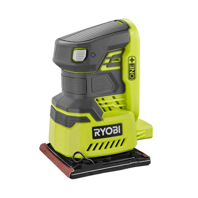 Ryobi 18-Volt ONE+ Cordless 1/4 in. Sheet Sander (Bare-Tool) with Dust Bag P440 Ryobi 18-Volt ONE+ Cordless 1/4 in. Sheet Sander (Bare-Tool) with Dust Bag P440