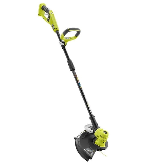Ryobi 18-Volt ONE+ Straight Shaft String Trimmer/Edger, Lightweight Design 10-12 in