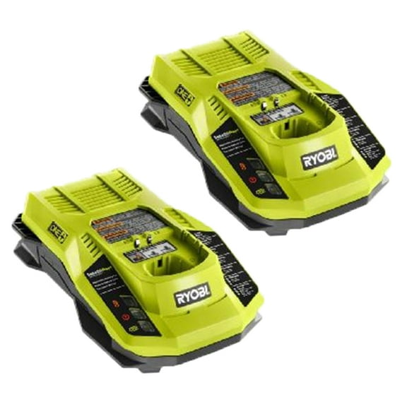 Ryobi 18 Volt P117 Dual-chemistry Lithium Ion Charger (2 Pack) # 140173004-2PK