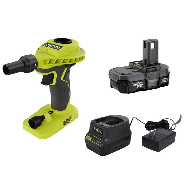 ryobi 18-volt one+ power inflator kit ryobi 18-volt one+ power inflator kit
