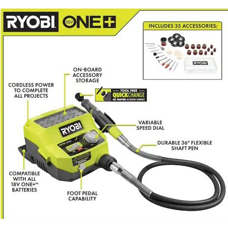 Ryobi 18V Rotary Tool Station