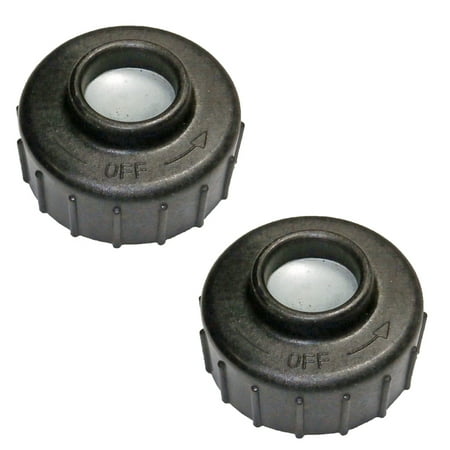 Ryobi 2 Pack OF Genuine OEM Replacement Fuel Caps - UT41002A-2-2PK