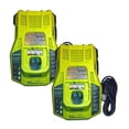 thumbnail image 1 of Ryobi 2 Pack Of Genuine OEM Replacement Battery Chargers # 140185010-2pk, 1 of 3
