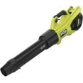 Ryobi 40V Whisper HP Rechargeable Brushless Jet Fan Leaf Blower, 190