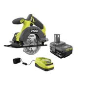 RYOBI ONE+ 18V Cordless 5-1/2 in. Circular Saw Kit with 4.0 Ah Battery and Charger