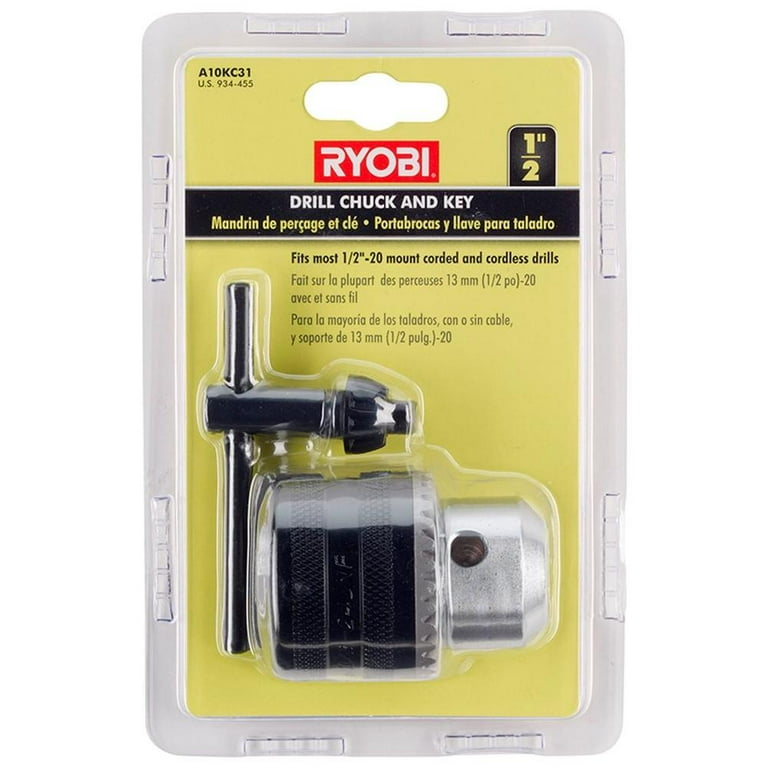 How to remove a Ryobi drill chuck 