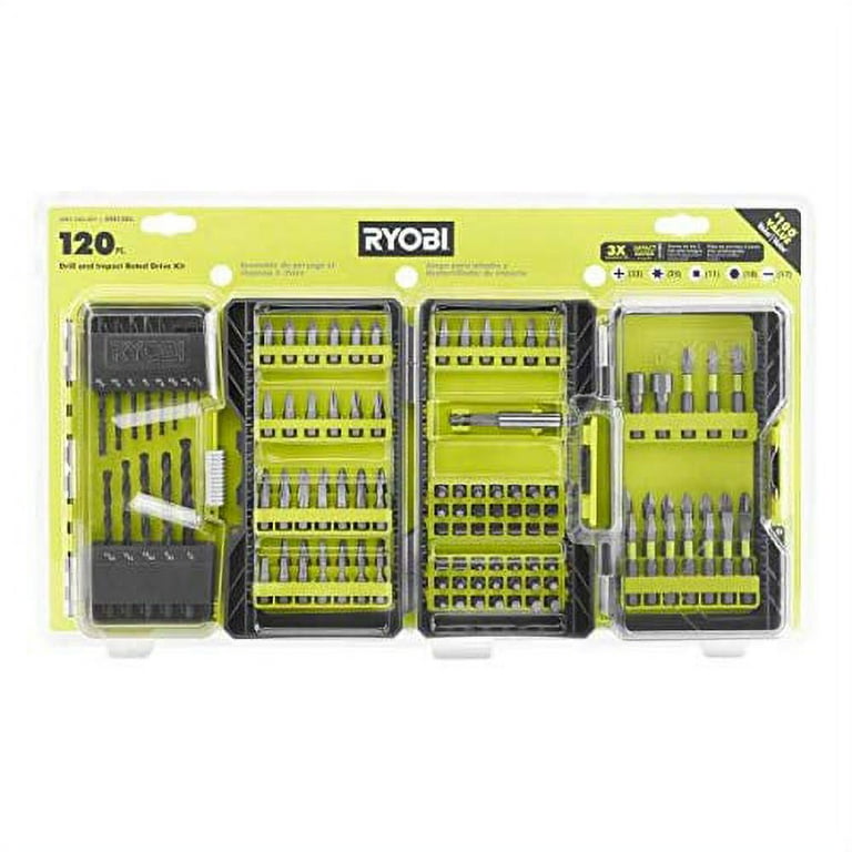120-Piece Drill and Impact Rated Drive Kit 120-Piece Drill and Impact Rated Drive Kit