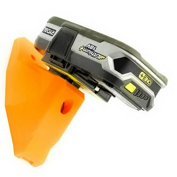 Clever Contraption Ryobi Battery Wall Organizer Mount – Compatible with Ryobi 18V Batteries