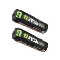 thumbnail image 1 of Ryobi FVB202 USB Lithium 2.0 Ah Rechargeable Batteries (2-Pack), 1 of 10