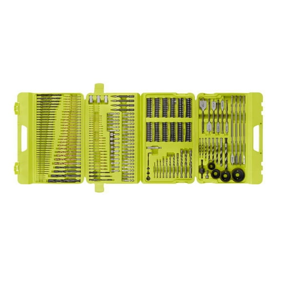 Ryobi Multi-Material Drill And Drive Kit (300-Piece) With Case