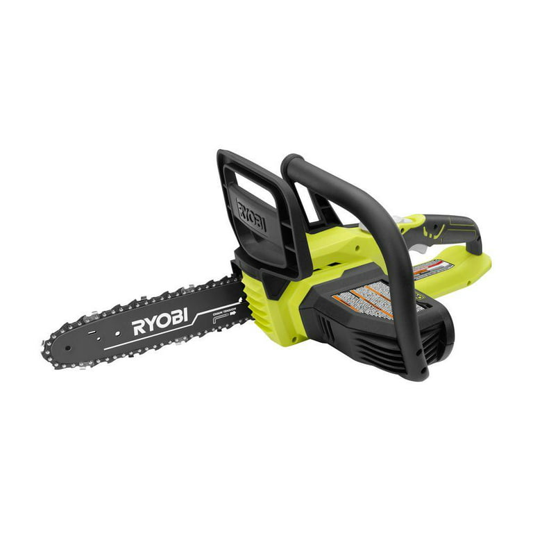 Ryobi ONE+ 10 in. 18-Volt Lithium-Ion Cordless Chainsaw - Battery