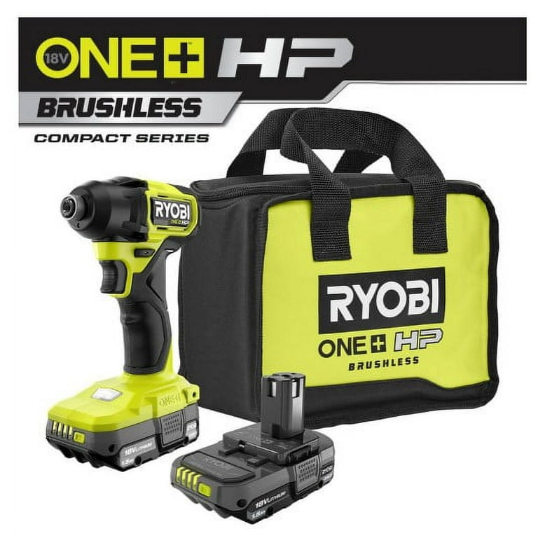 Ryobi 18v brushless drill driver kit sale