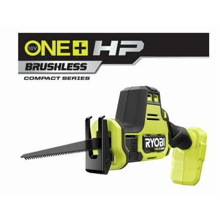Ryobi ONE+ HP 18V Brushless Cordless Compact One-Handed Reciprocating Saw (Tool Only)