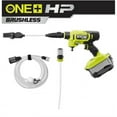 thumbnail image 1 of Ryobi ONE+ HP 600 PSI at 0.7 GPM 18V Cordless Electric Cold water Power Cleaner, 20 ft. Siphon Hose, 1 of 10