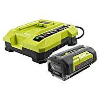 Ryobi OP4026 40-Volt Lithium-ion Battery and OP401 40 Volt Lithium-ion Charger