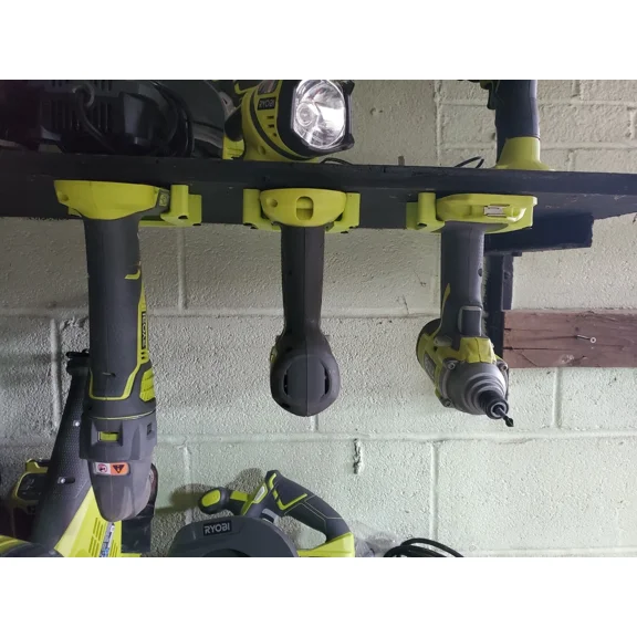 Ryobi One 18 Volt "Under-Shelf "Tool Mount Lithium-Ion Holder 18V 3 Pack