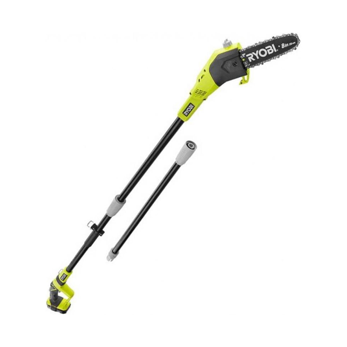 Ryobi One+ 18V 8" Cordless Battery Pole Saw Kit, Battery and Charger