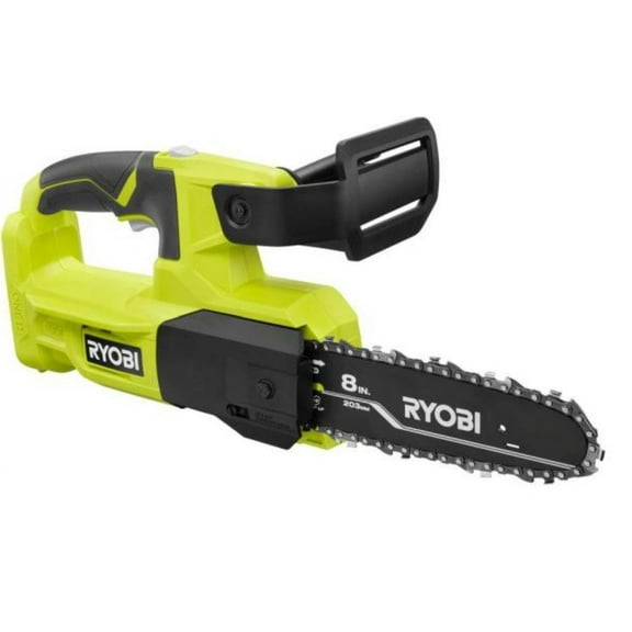 Ryobi One+ 8 in. 18-Volt Lithium-Ion Battery Pruning Chainsaw (Tool-Only)
