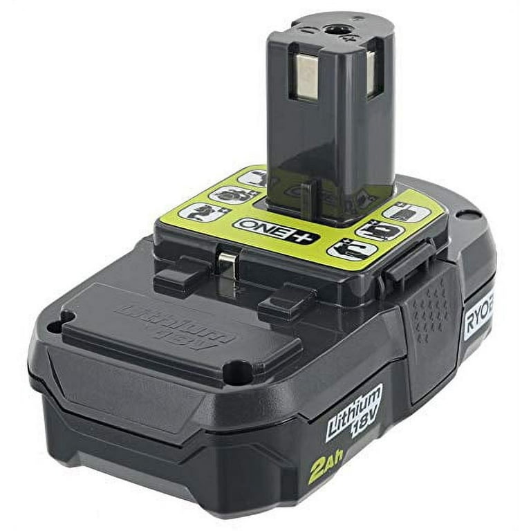 Ryobi P190 2.0 Amp Hour Compact 18V Lithium Ion Battery w/ Cold Weather  Performance and (Charger Not Included / Battery Only) 