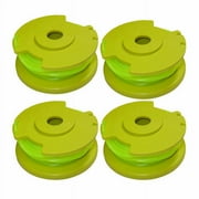 Ryobi P2000-P2005 Trimmer 4 Pack Replacement Spool W/Line - 310917001-4PK