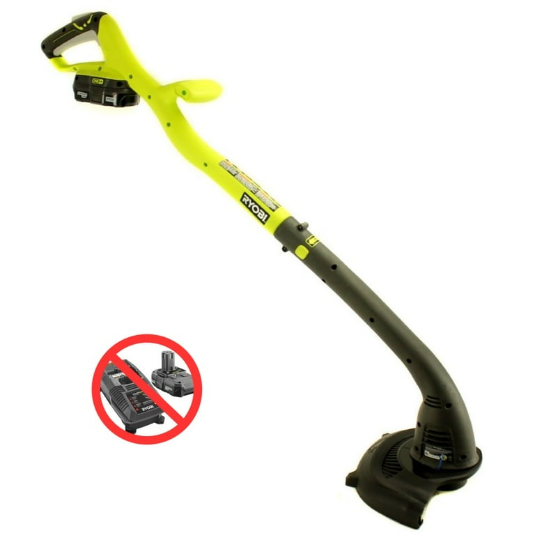 Ryobi P2003 18V ONE Lithium Ion Curved Shaft Trimmer Tool Only
