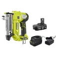 thumbnail image 1 of Ryobi P318 18 v, Battery 23 Headless Pin Nailer Nail Gun 4.0 Ah 3 Piece, 1 of 1