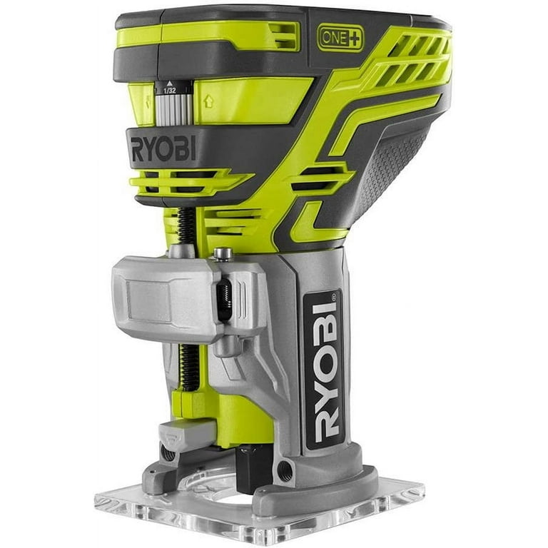 18-Volt Cordless Brushless 1/4 in. Compact Router with Fixed Base and Tool Free Depth Adjustment 18-Volt Cordless Brushless 1/4 in. Compact Router with Fixed Base and Tool Free Depth Adjustment