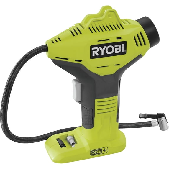 Ryobi R18PI-0 18V ONE+ Cordless High Pressure Inflator (Body Only), Grey