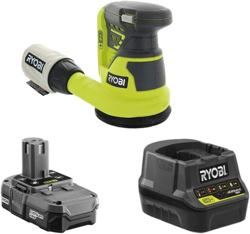 Ryobi sander cordless hotsell