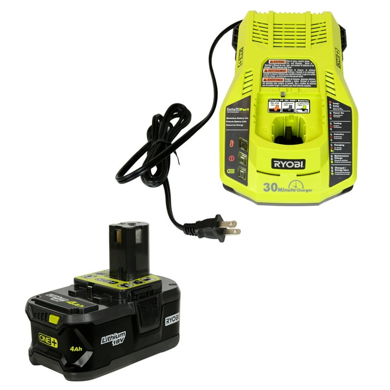 Ryobi Tools P117 18V ONE Battery Charger One P197 Lithium Ion Battery