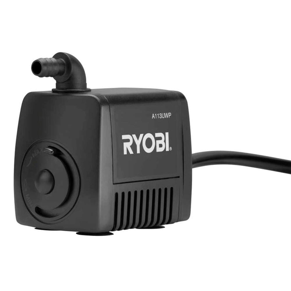 Ryobi 21/2 in. Universal Water Pump 40 GPH for Tile