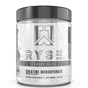 Ryse Element Series Creatine Monohydrate Powder - KMC2Unflavored - Supports Lean Muscle Growth, Strength, Power, and Endurance - Helps Reduce Fatigue and Improve Workout Recovery - 60 Servings