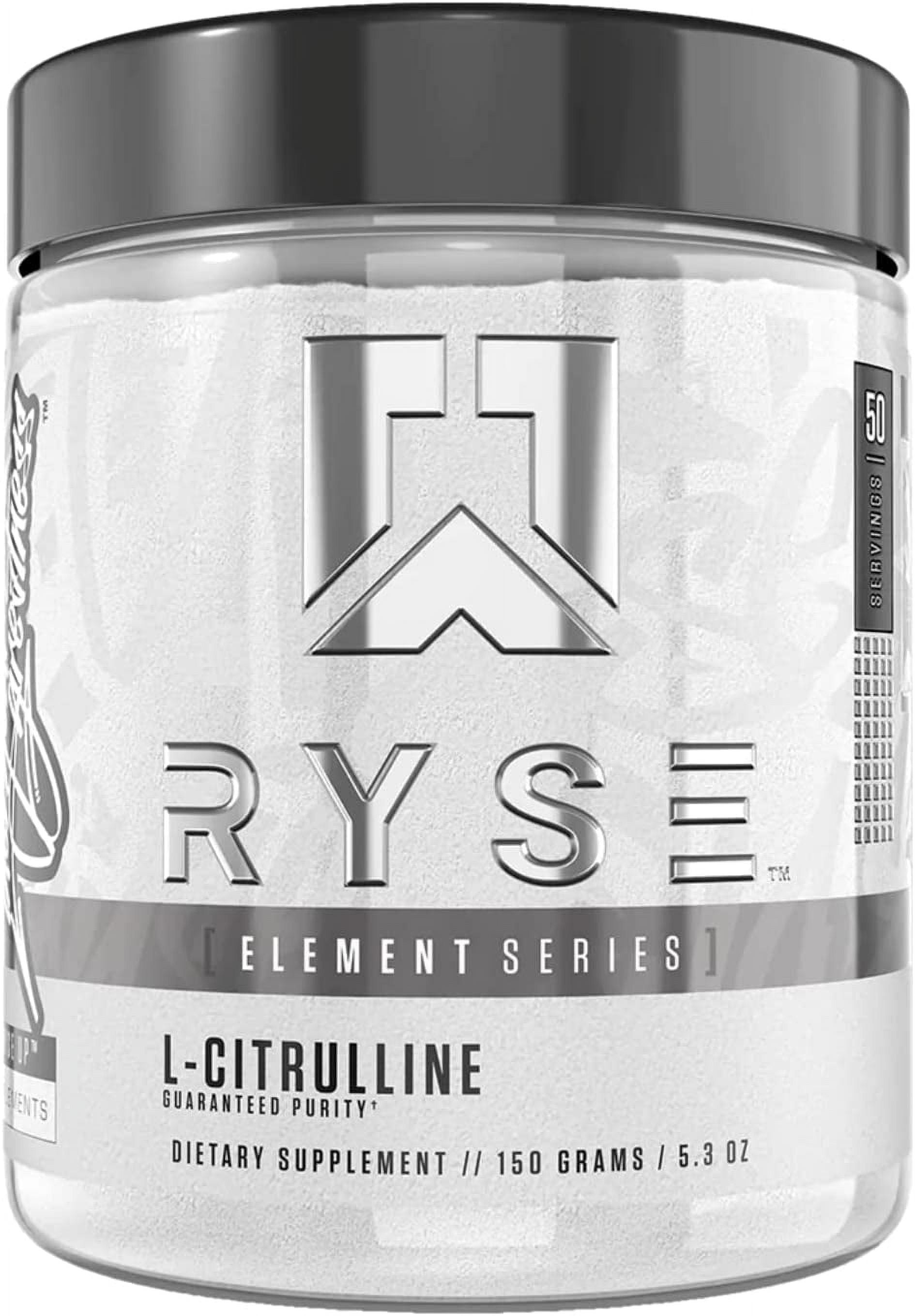 Ryse Element Series LCitrulline Powder Boost Nitric Oxide & Increase