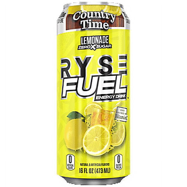 Ryse Fuel Energy Drink Country Time Lemonade, 16 fl oz