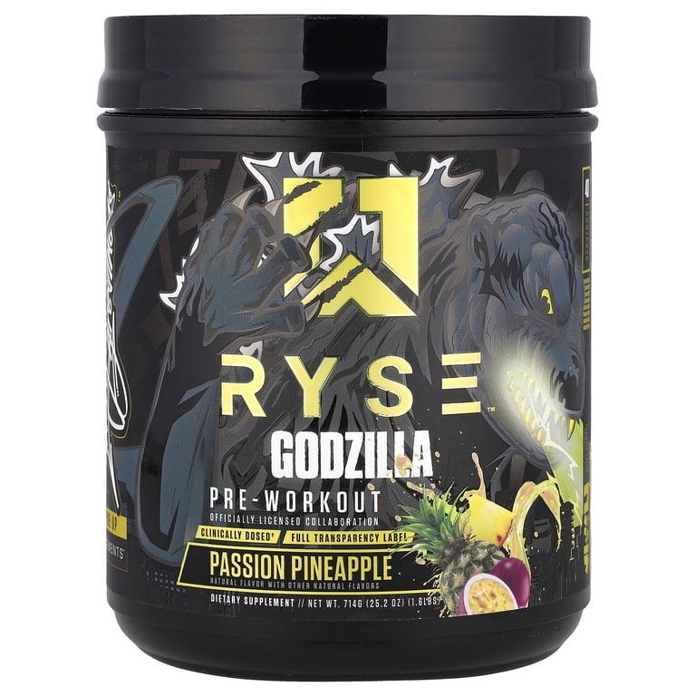 RYSE Godzilla X Noel Deyzel Pre Workout Powder - Passion Pineapple