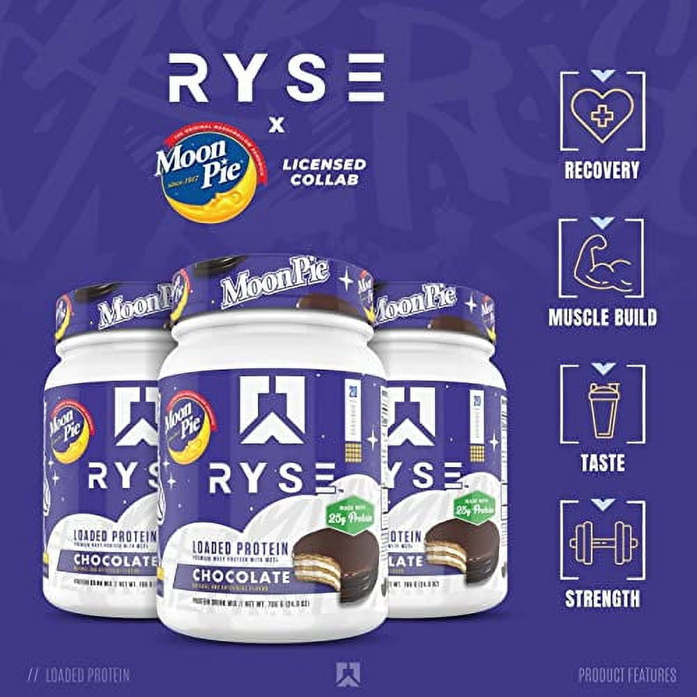 Ryse Loaded Protein Powder 25g Whey Protein Isolate & Concentrate