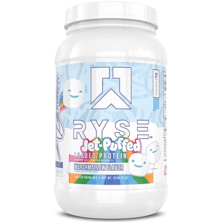 RYSE Loaded Protein Powder - Jet-Puffed Marshmallow - 27 Servings