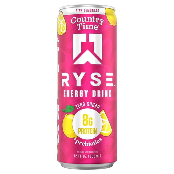RYSE RYSE 12oz Energy - Country Time Pink Lemonade — product image