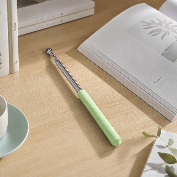 Rysoverian Back to School Reading Pointer, Retractable Finger Teaching Stick with Touchscreen Tip for Classroom Home Early Learning