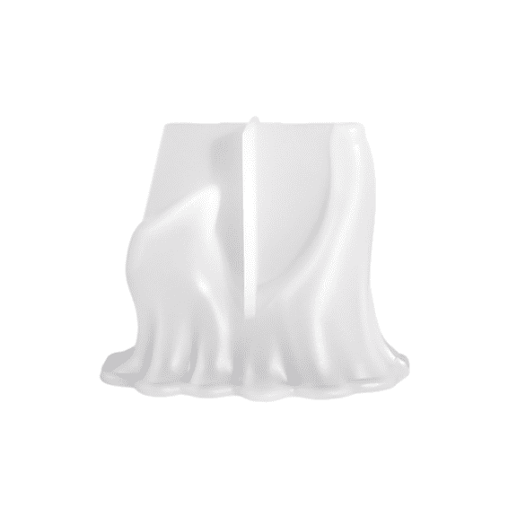 Rysoverian Halloween Ghost Mold For Diy Candle Making Plaster Resin Sculpting Art Craft Supplies Home Gift Creative Fun Decor Tools