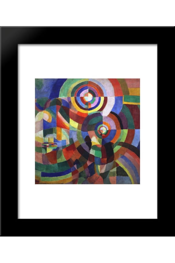 Rythm 20x24 Framed Art Print by Robert Delaunay