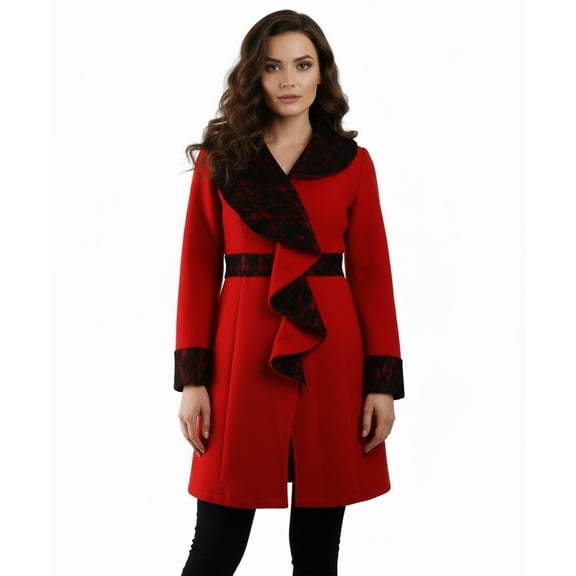 Ryu: Long Sleeve Jacket with Lace Detail